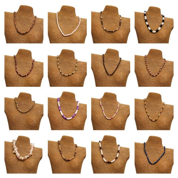 Shell Necklace Beach Pool Cruise Summertime - Picture 6 of 7